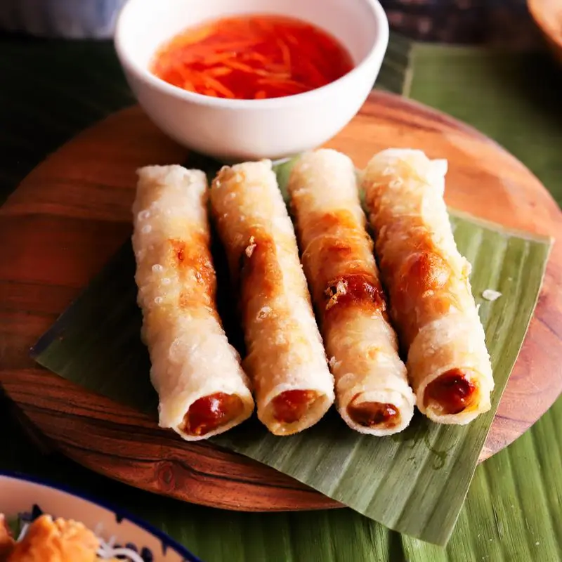 Deep Fried Pork Spring Rolls at SEN Vietnamese Kitchen in Calgary, AB